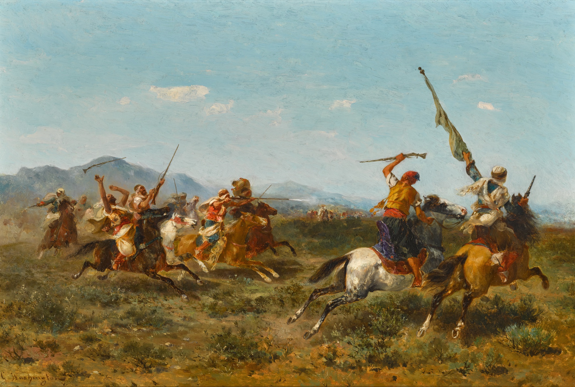 Georges Washington — The Skirmish