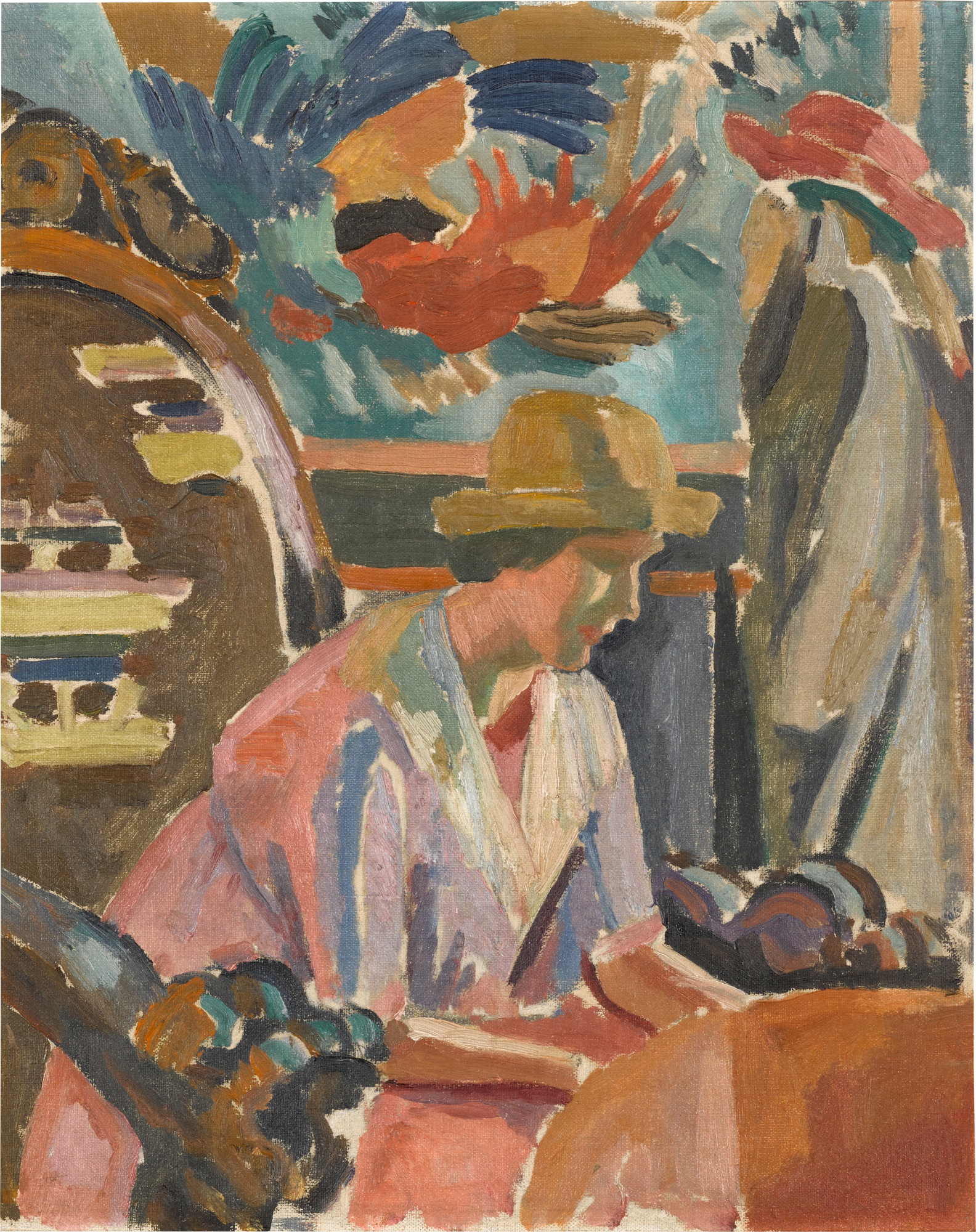 Roger Fry — Lady Seated in an Interior