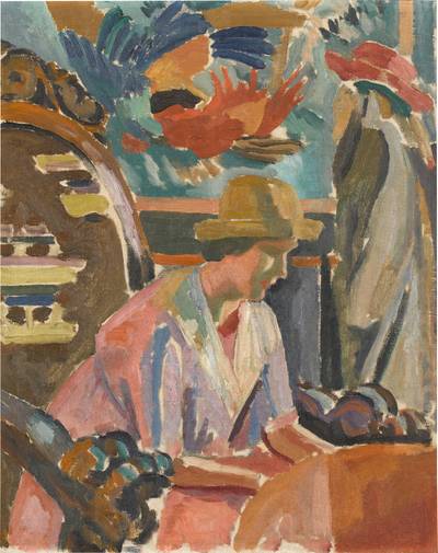 Lady Seated in an Interior