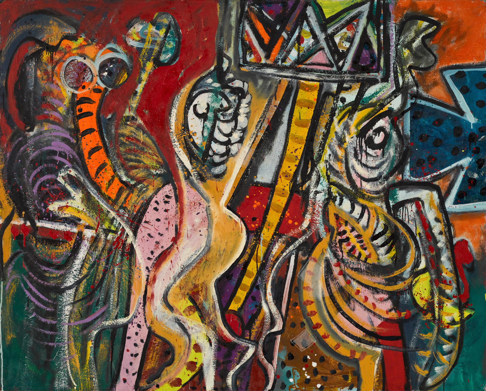 Alan Davie — Pink Angels