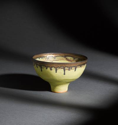 Yellow Footed Bowl