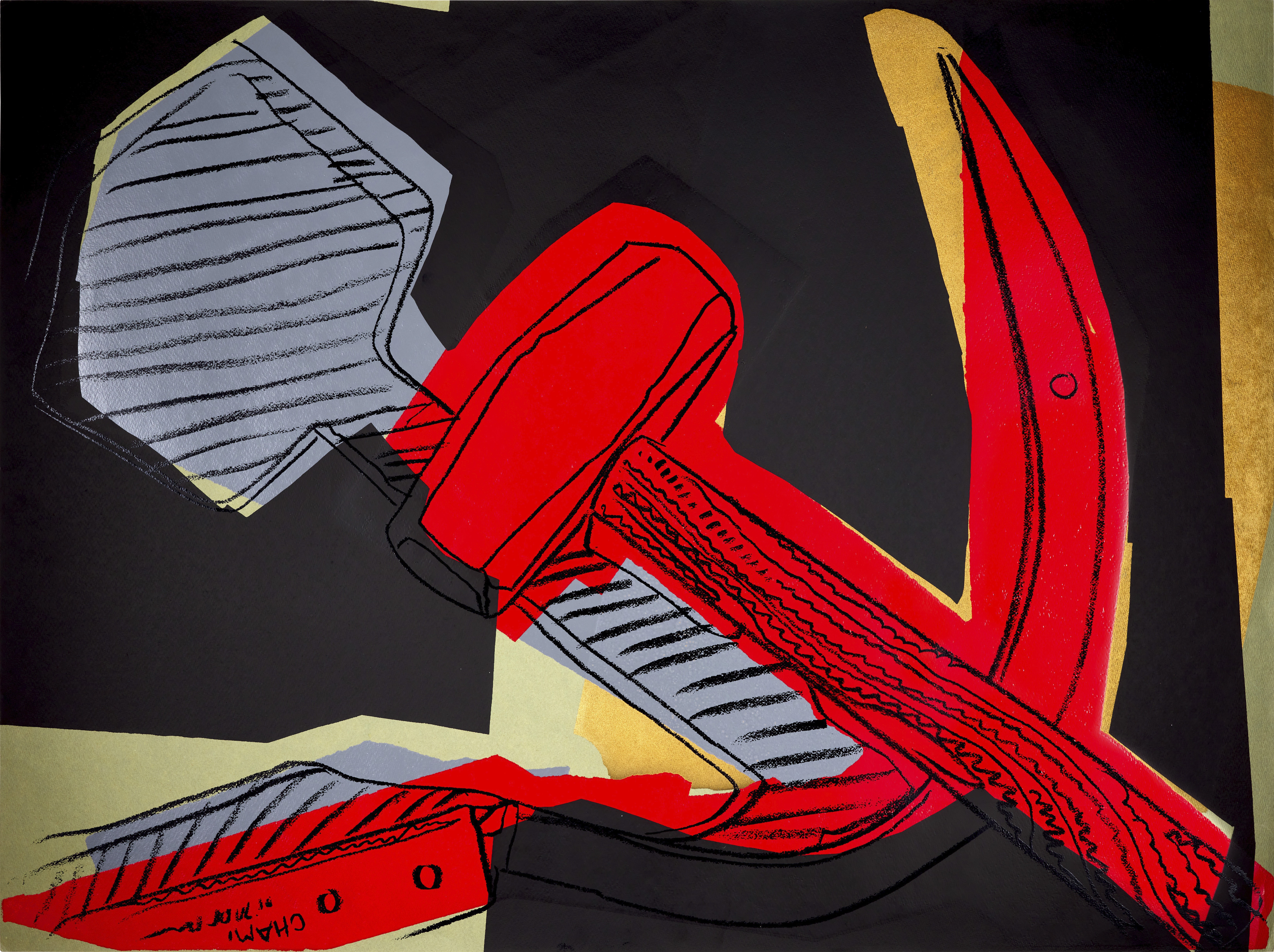 Andy Warhol — Hammer and Sickle (F. & S. II.164)