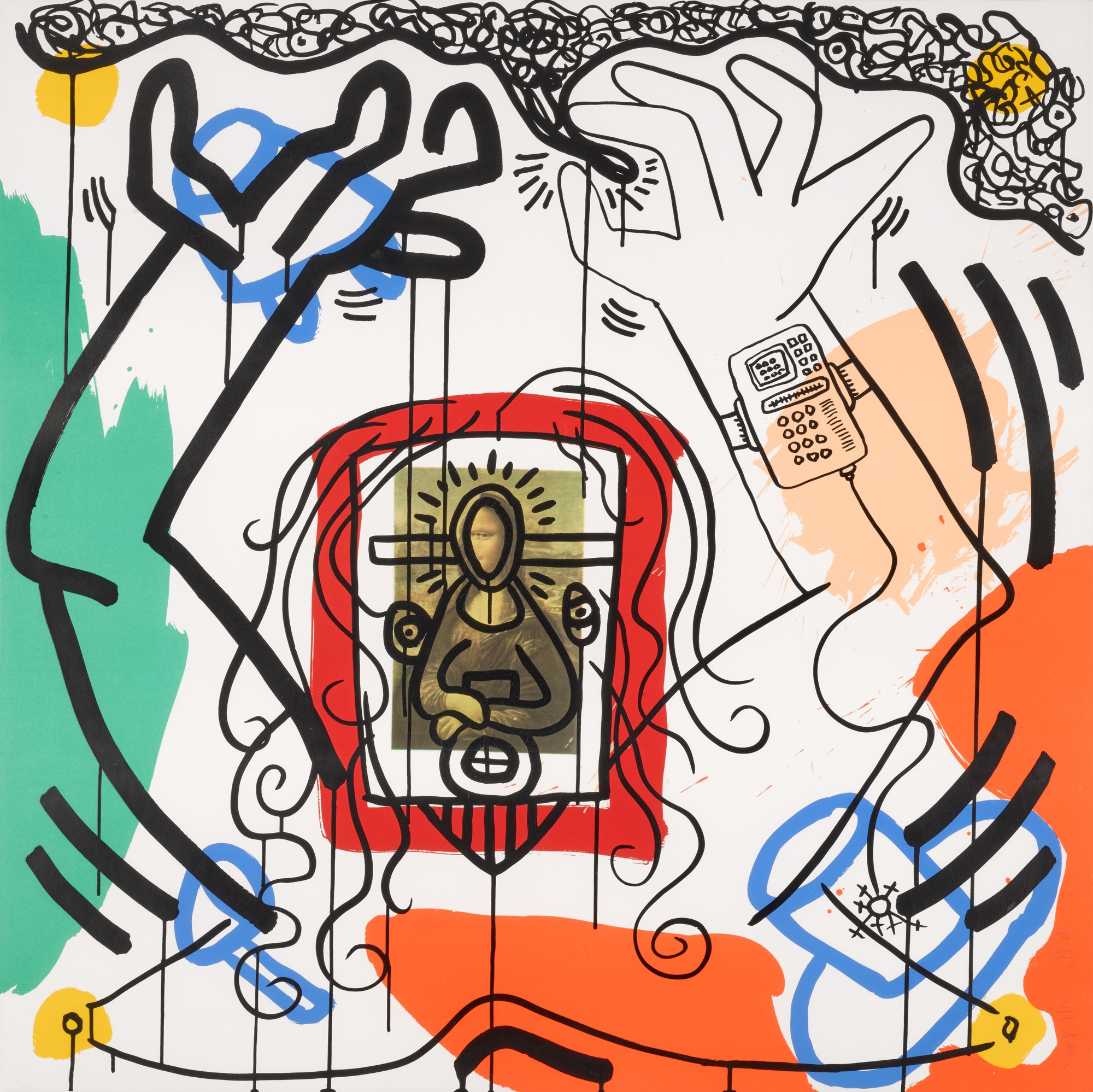 Keith Haring — Untitled (Apocalypse 6) (L. p. 105)