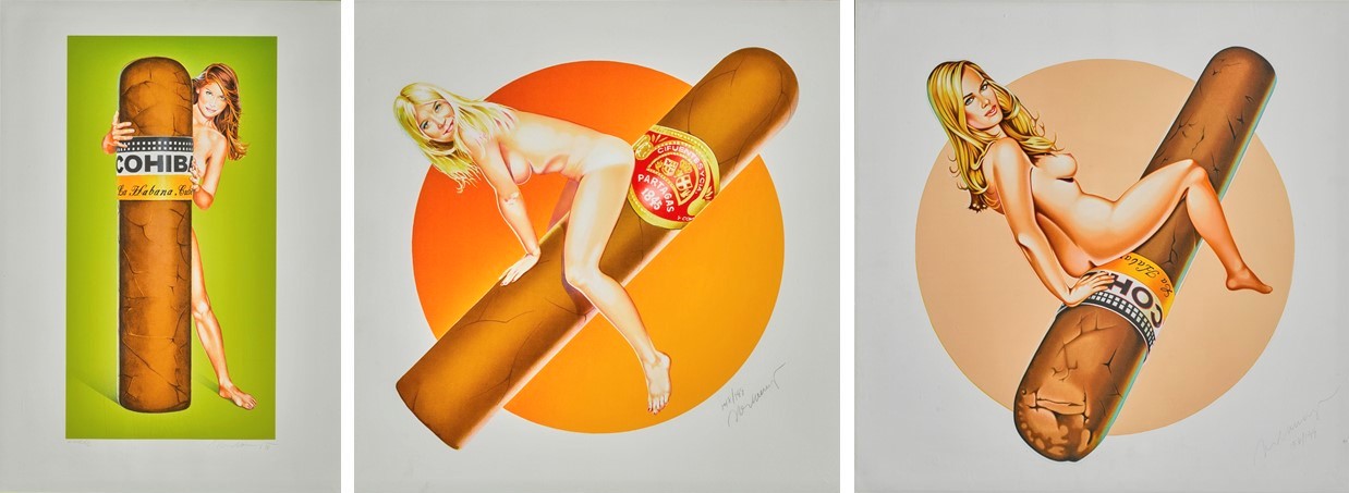 Hav-a-Havanna Girl #2; #3; and #6 (Three Works)