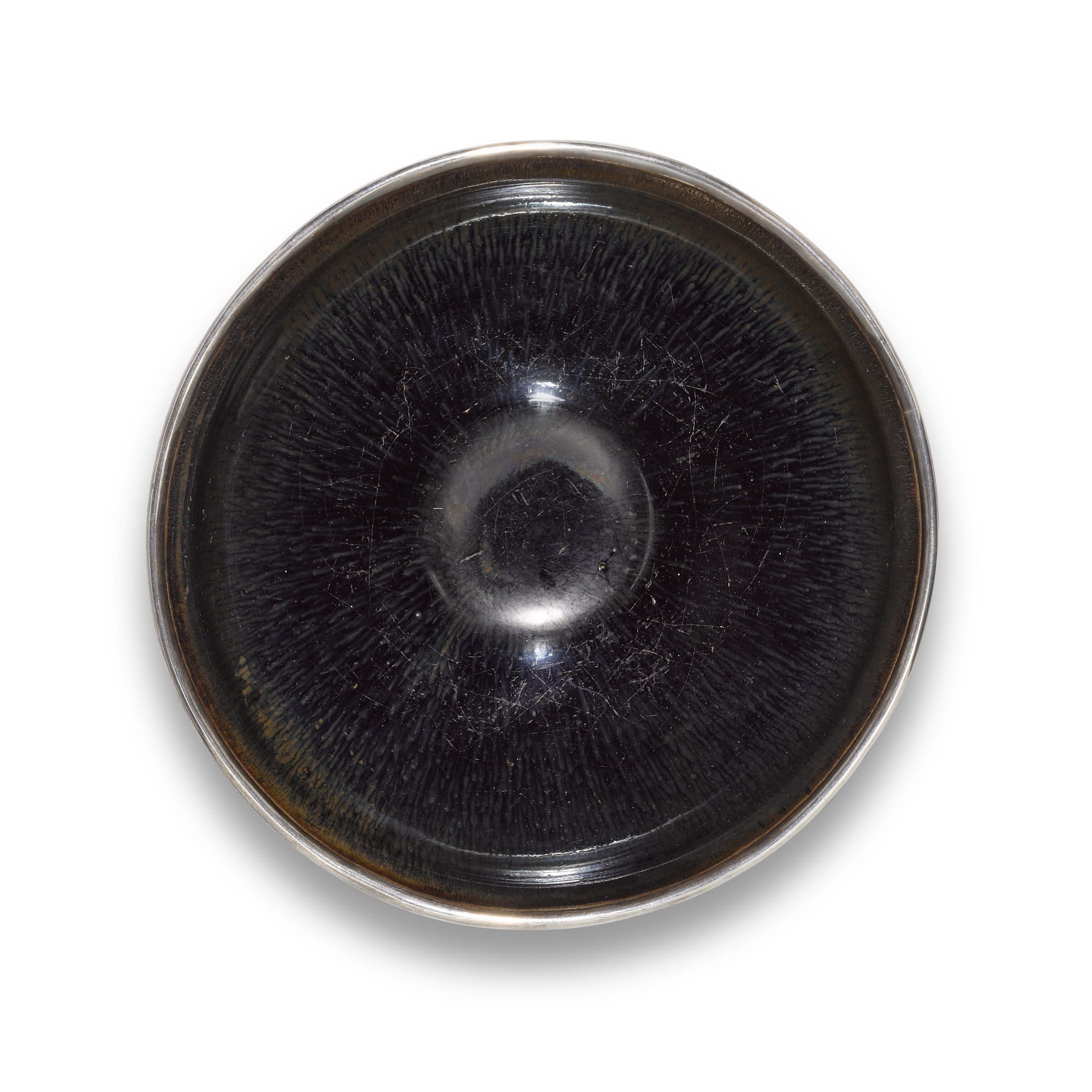 A Jian 'hare's fur' 'temmoku' bowl, Song dynasty — A Jian 'hare's fur' 'temmoku' bowl, Song dynasty