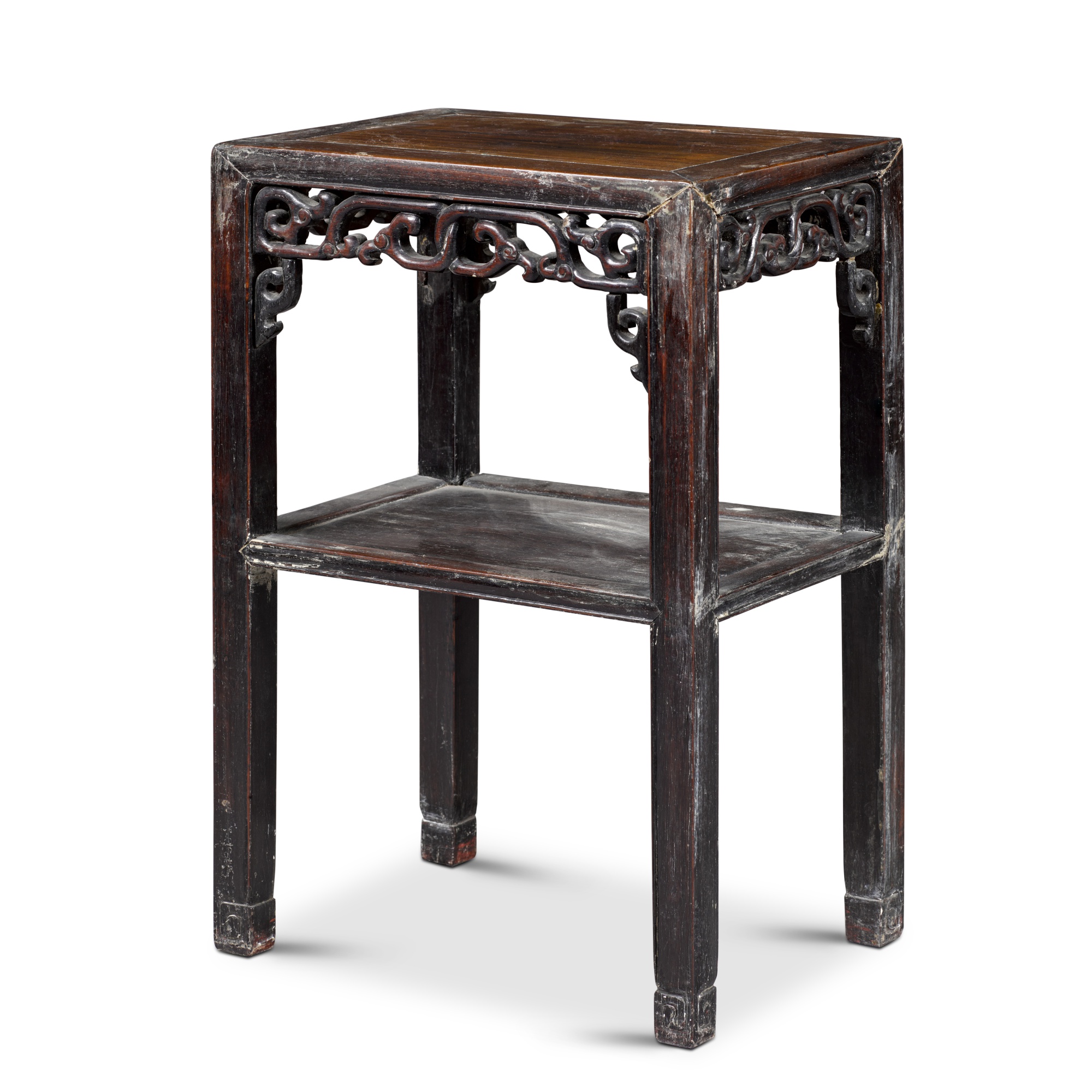 A small 'hongmu' stand, — 十九 / 二十世紀 紅木几