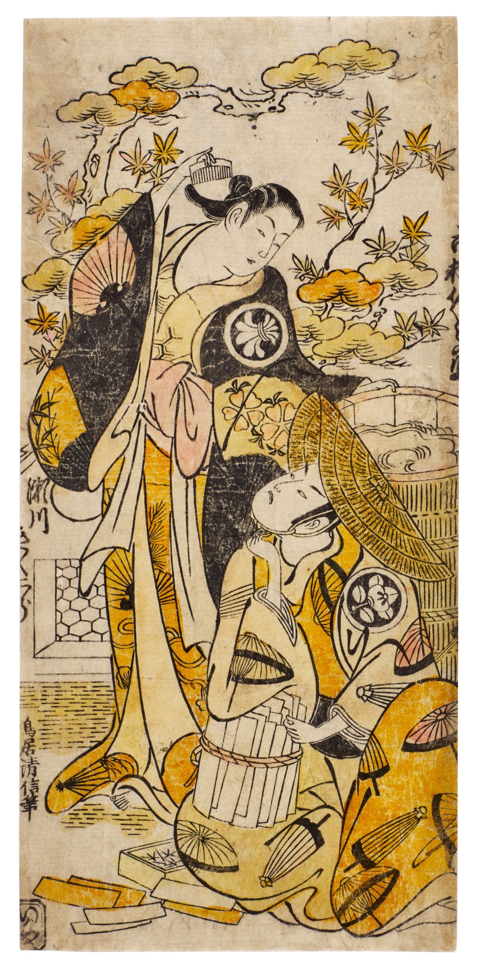 Torii Kiyonobu II (active circa 1725-1760)