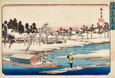 Clear Weather after Snow at Massaki (Massaki yukibare no zu) | Edo period, 19th century