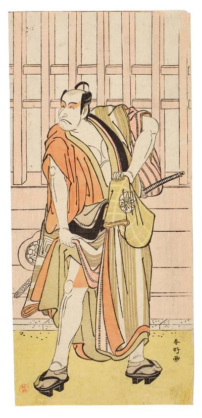 The actor Ichikawa Danjuro V in the role of Fuwa Banzaemon | Edo period, 18th century