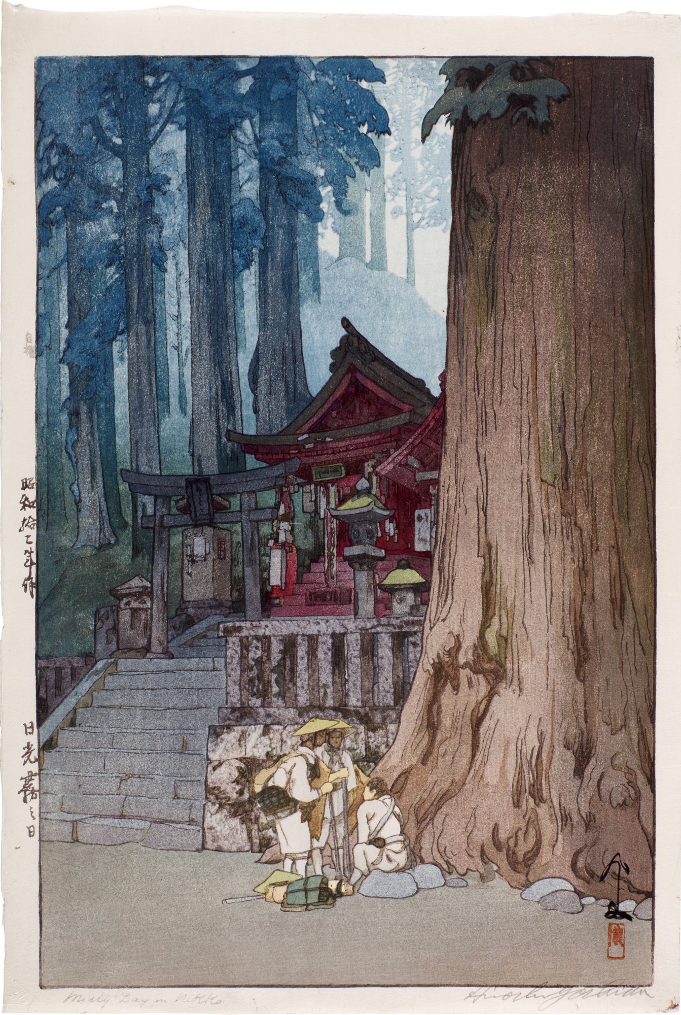 Misty Day in Nikko (Nikko kiri no hi) | Showa period, 20th century