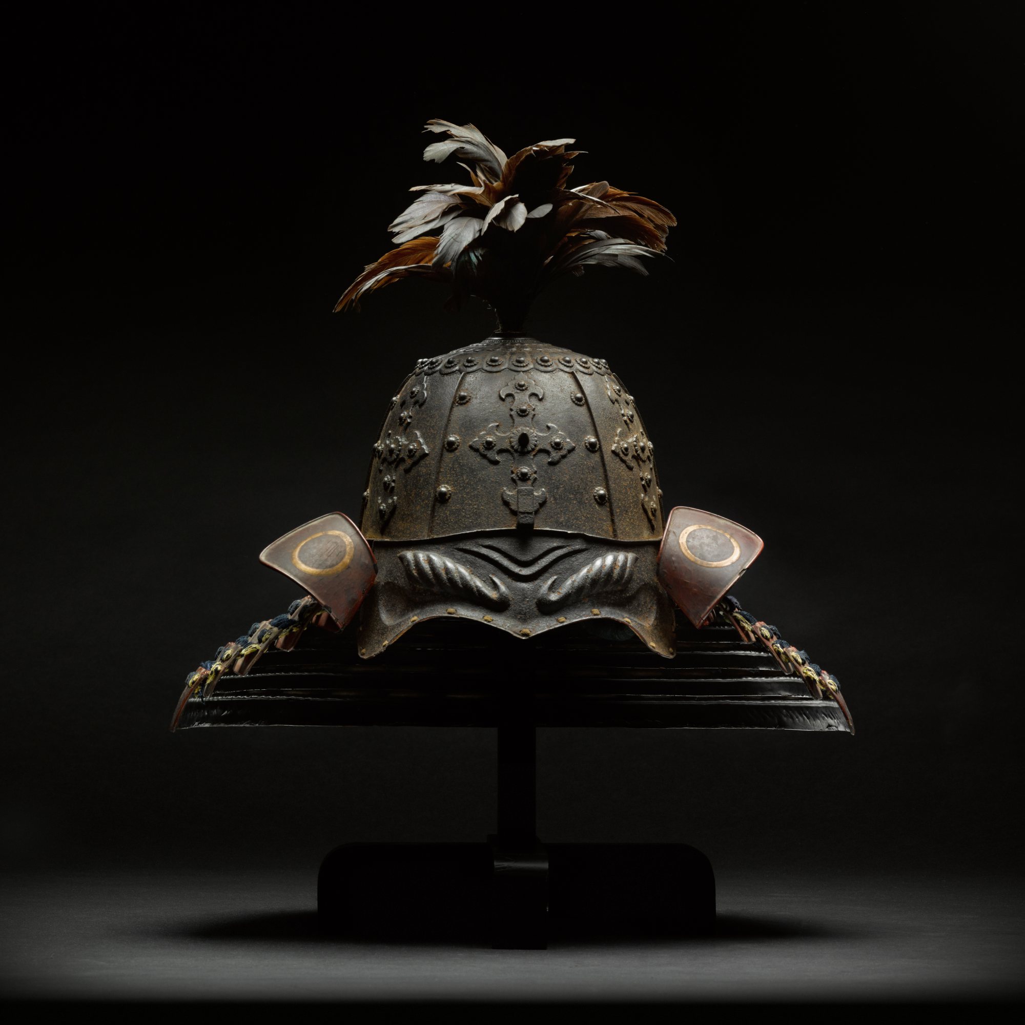 A Saiga bachi [Saiga style helmet] — Signed Munemasa saku (made by Munemasa) | Edo period, 17th - 18th century