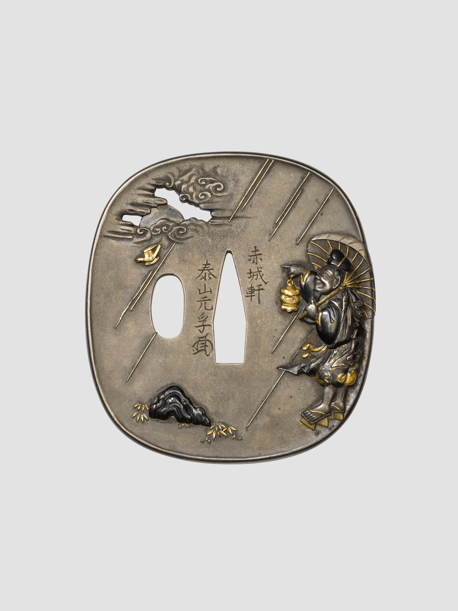 Unknown — Signed Sekijoken Taizan Motozane and kao [cursive monogram] | Edo period, 19th century