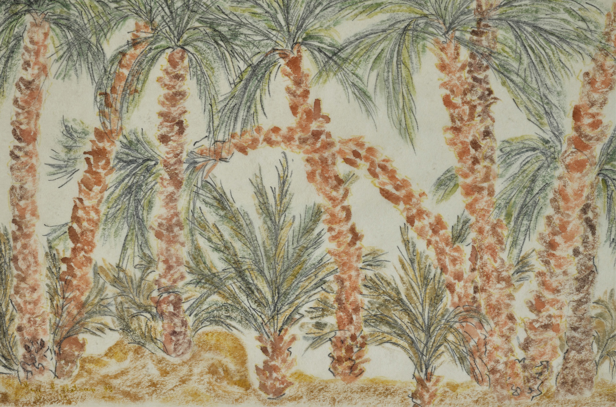 Inji Efflatoun — Untitled