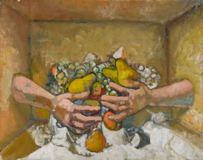 Untitled (Hands and Fruit)