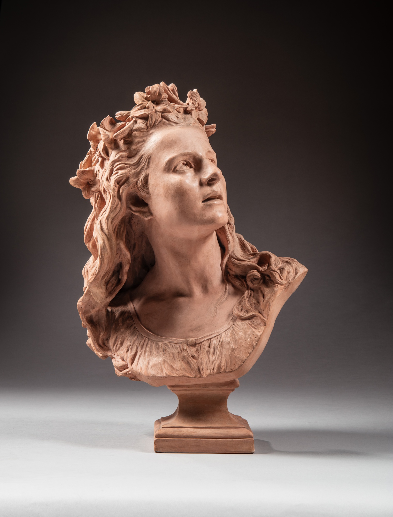 Jean-Baptiste Carpeaux — L'Espérance couronnée de lys (Hope crowned with lilies)