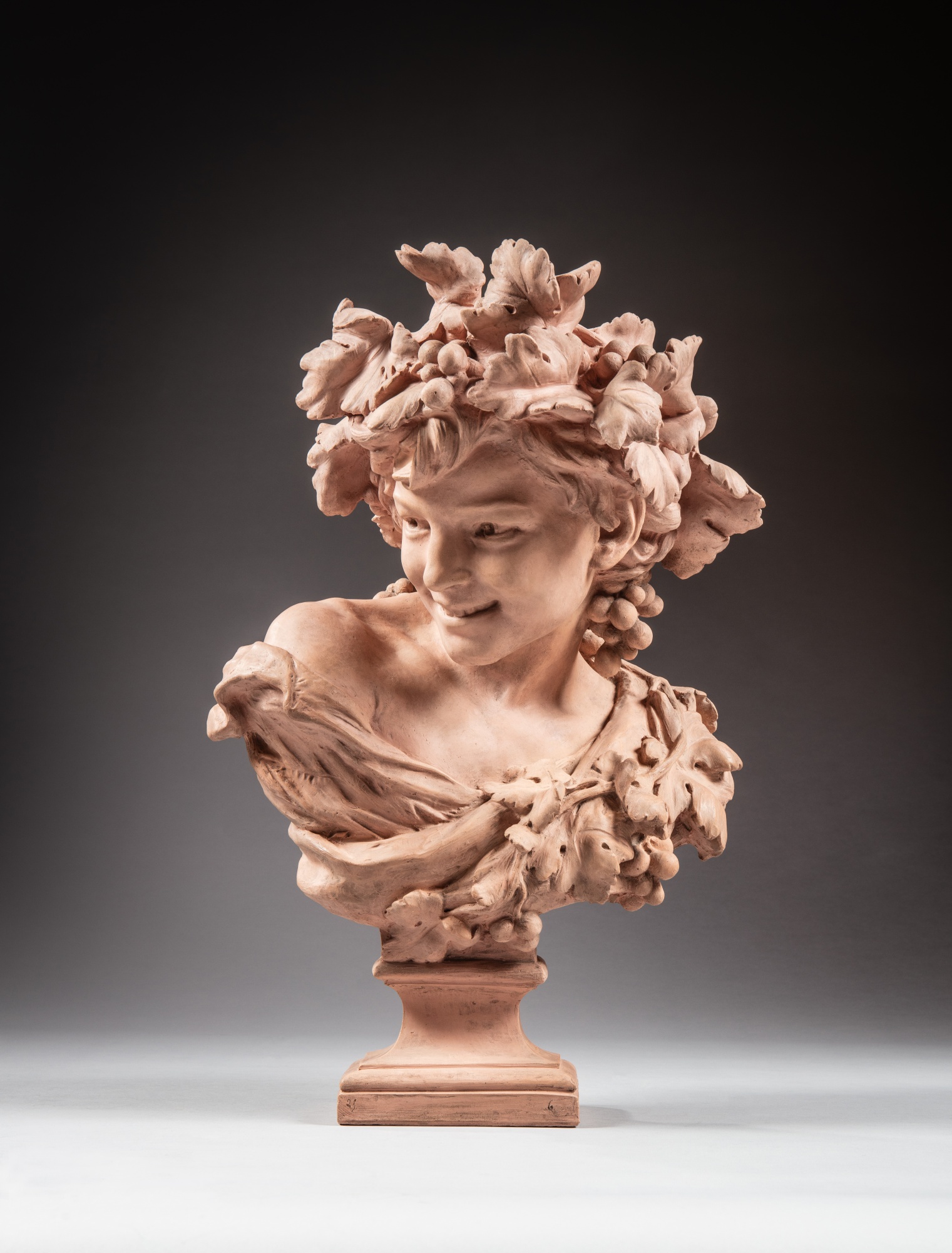 Jean-Baptiste Carpeaux — Le Rieur aux pampres (Laughing Boy Crowned with Vines)