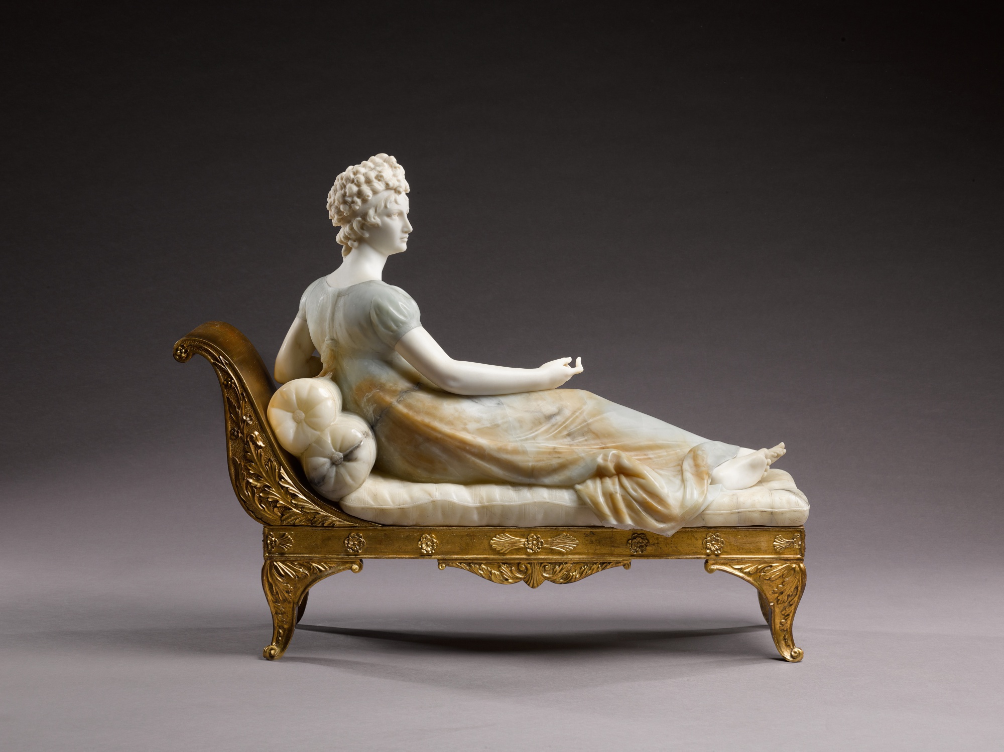 Giuseppe Gambogi — Madame Récamier after Jacques-Louis David