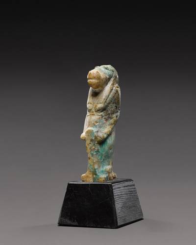 An Egyptian Feldspar Figure of Thoeris