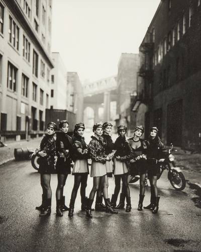 'Cindy Crawford, Tatjana Patitz, Helena Christensen, Linda Evangelista, Claudia Schiffer, Naomi Campbell, Karen Mulder, Stephanie Seymour, Brooklyn, Vogue U. S. A.'