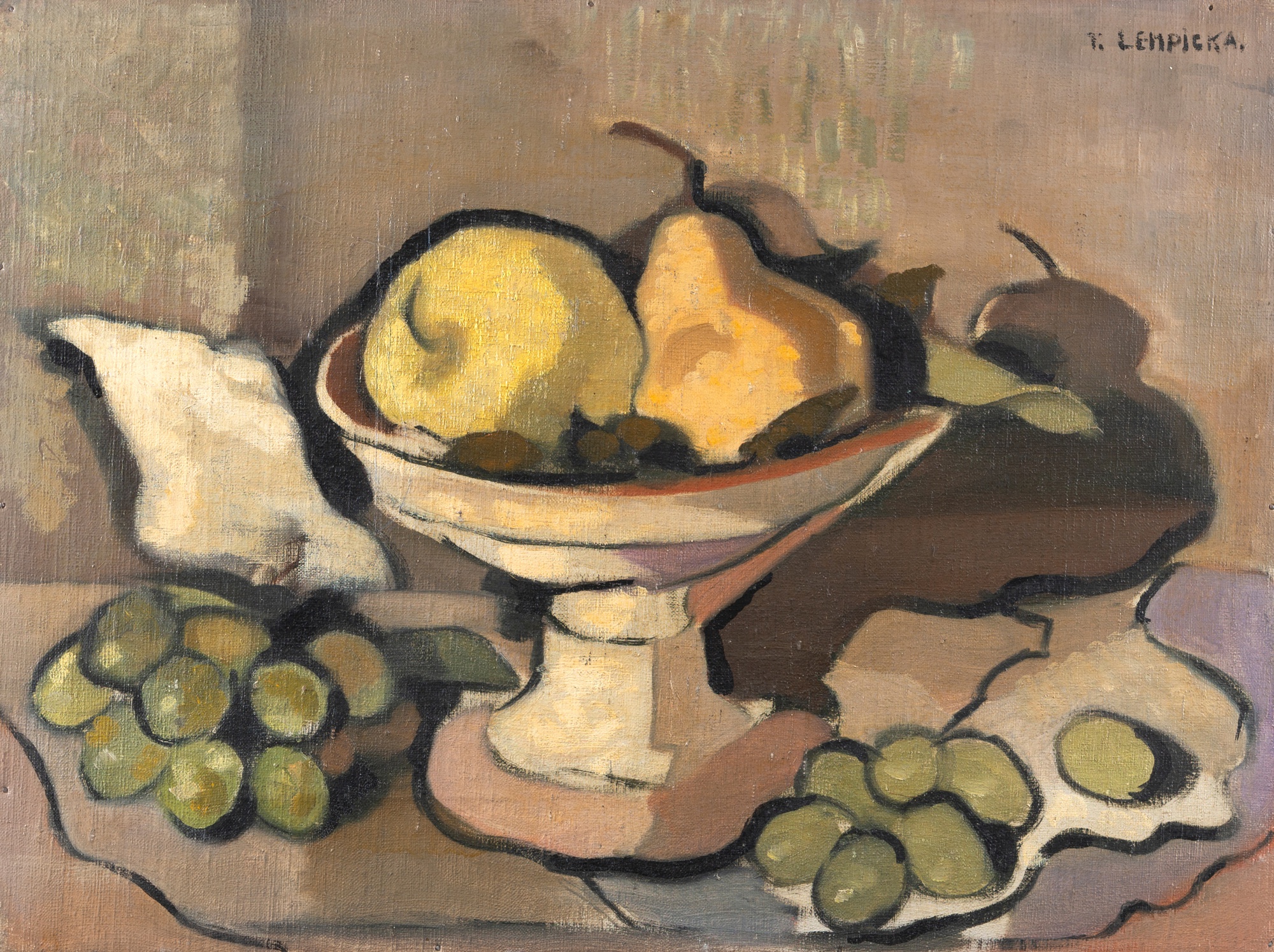 Pomme, coing, raisins II