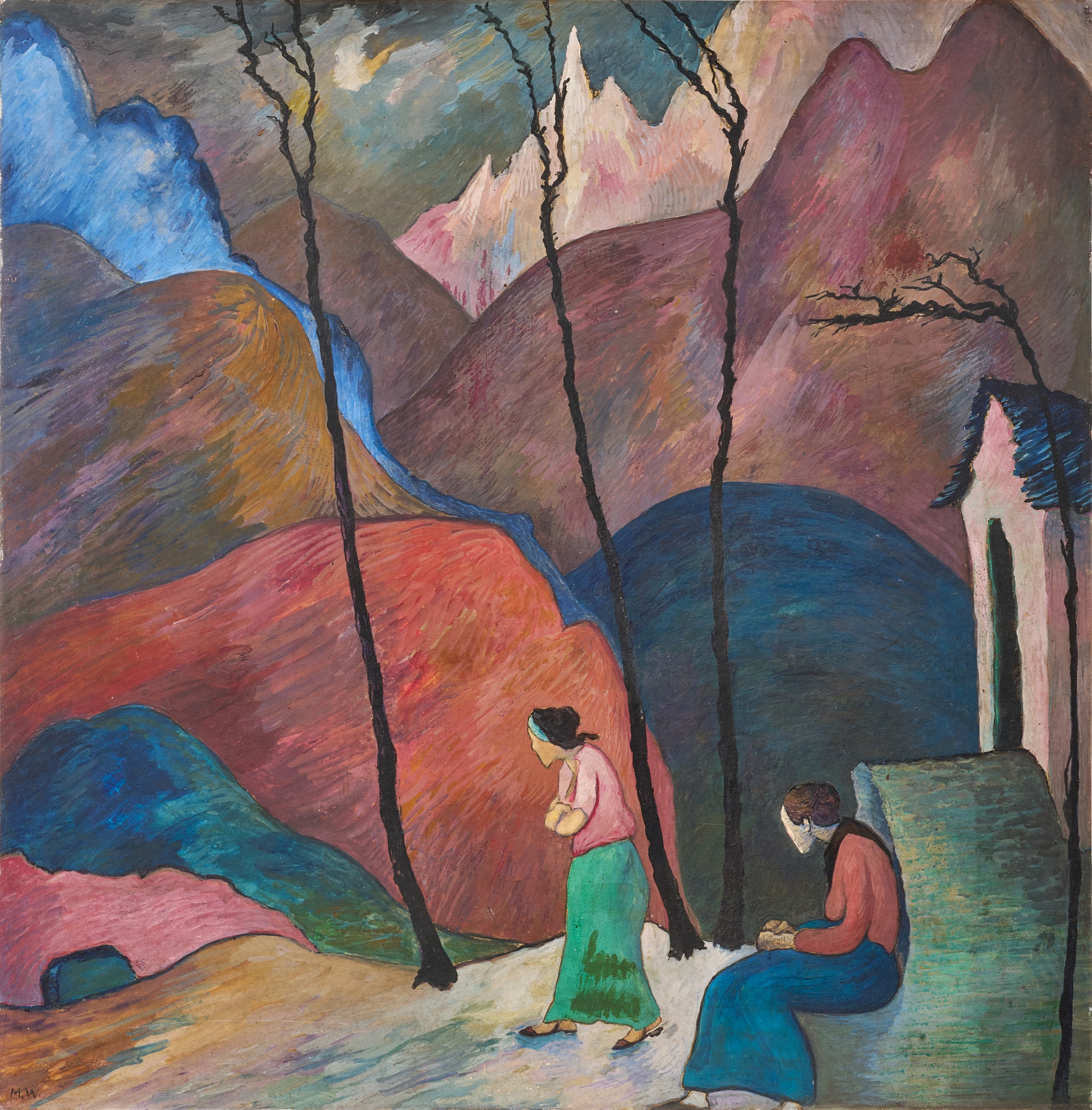 Marianne von Werefkin — Die Erwartung (The Expectation)