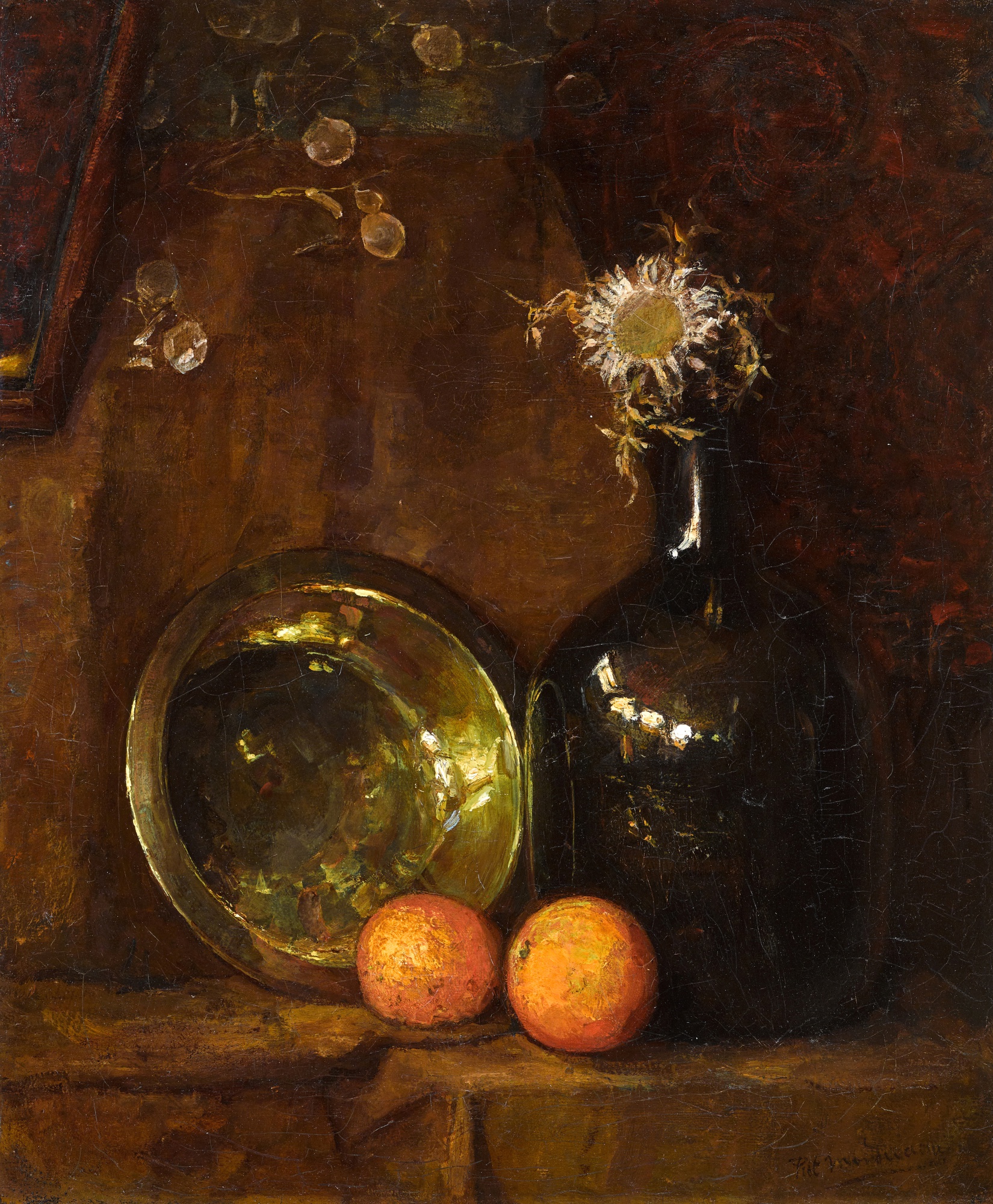 Piet Mondrian — Still-Life with Two Oranges
