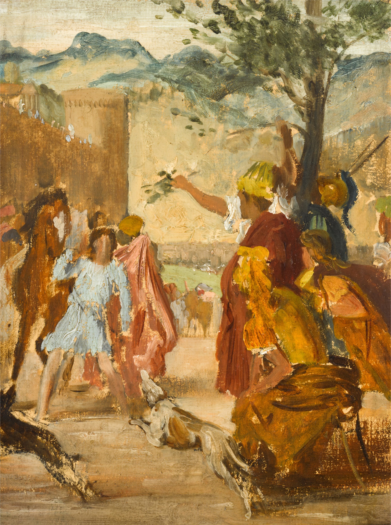 Edgar Degas — Alexandre et Bucéphale