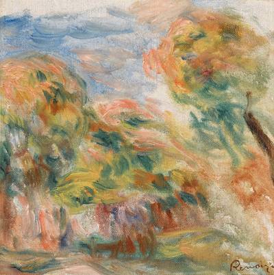 Esquisse de paysage à l’arbre