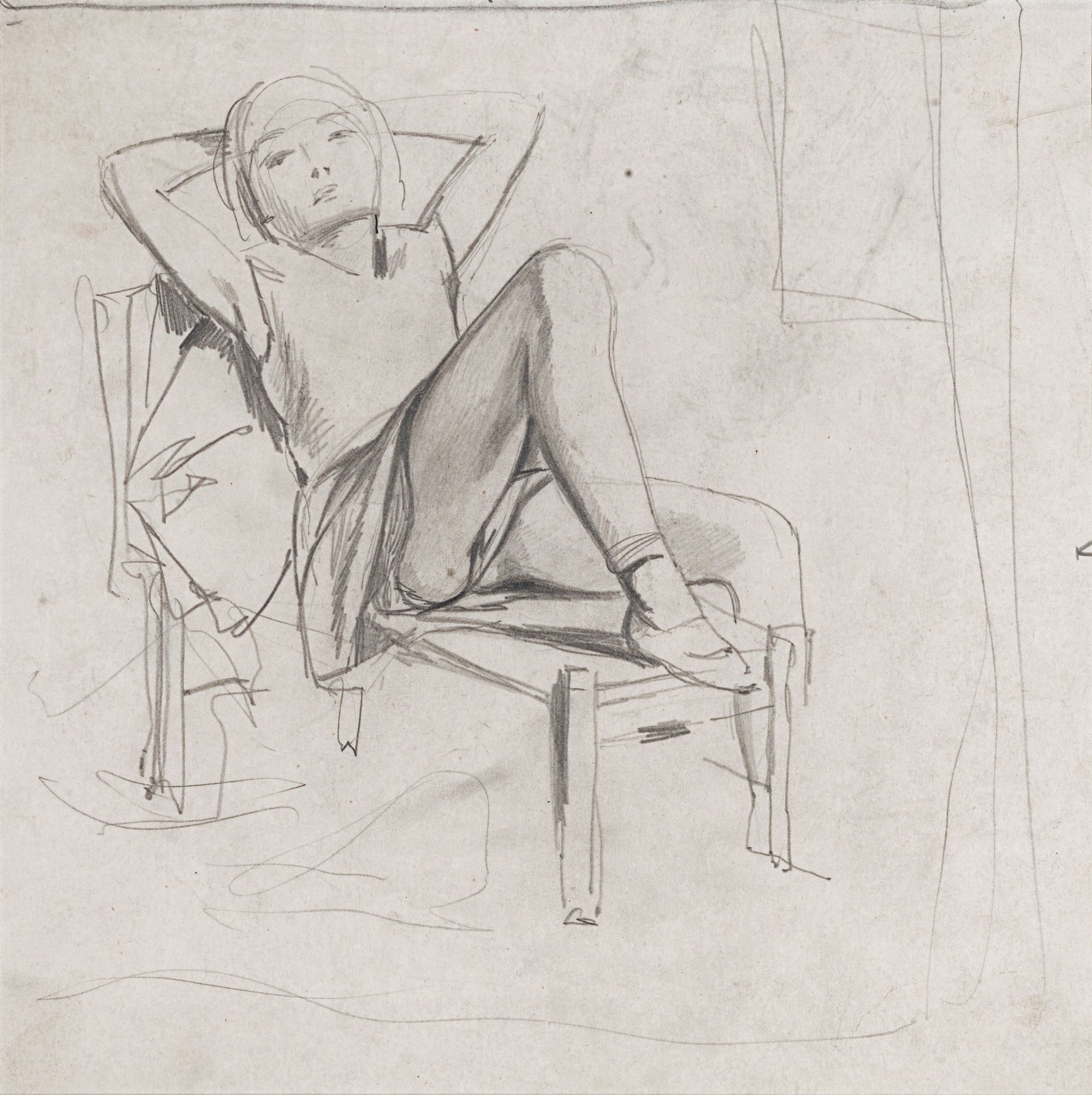 Balthus — Étude pour "Thérèse rêvant"