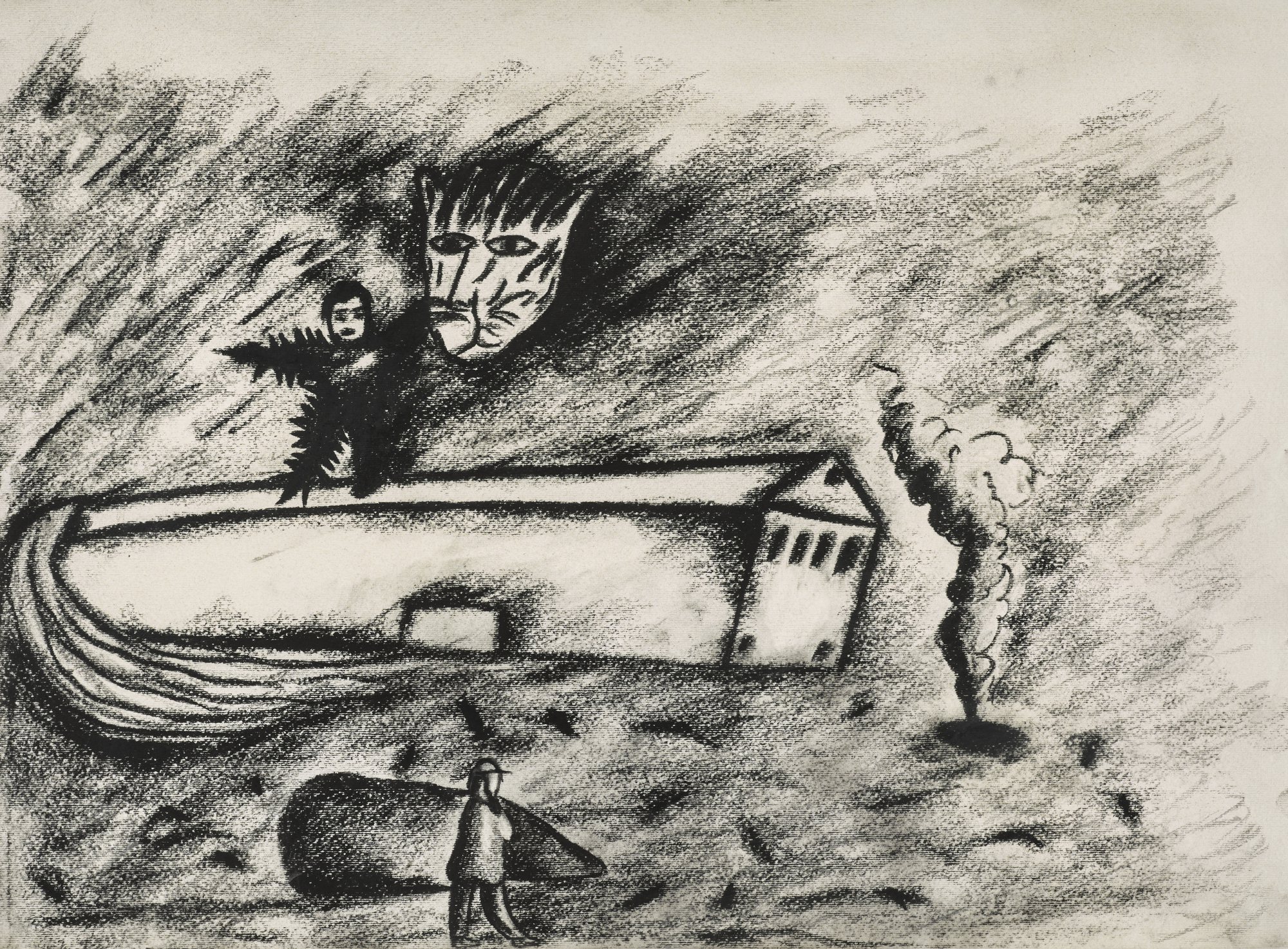 Enzo Cucchi — Le Case Hanno Paura