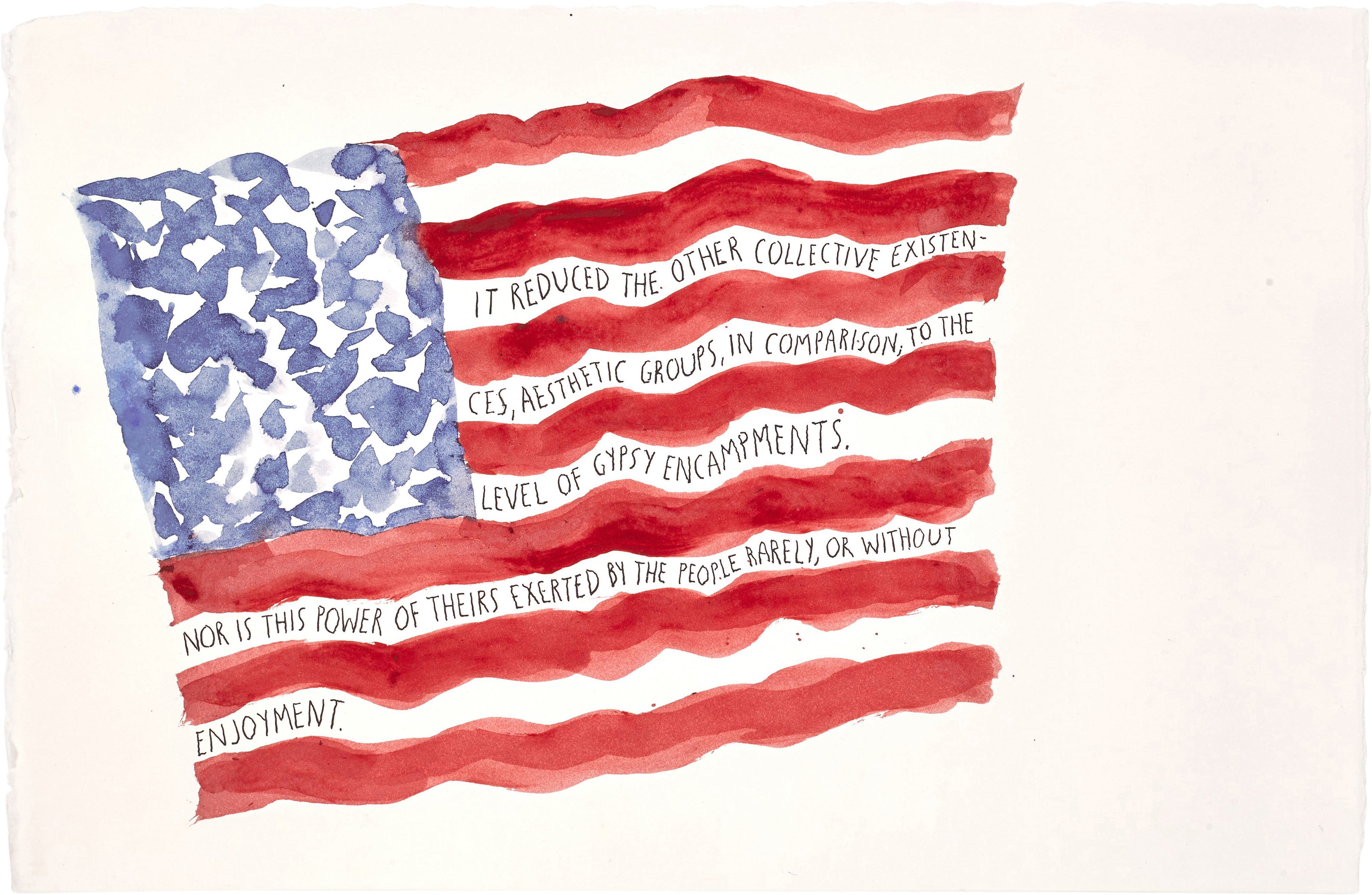 Raymond Pettibon — Untitled (It Reduced the...)