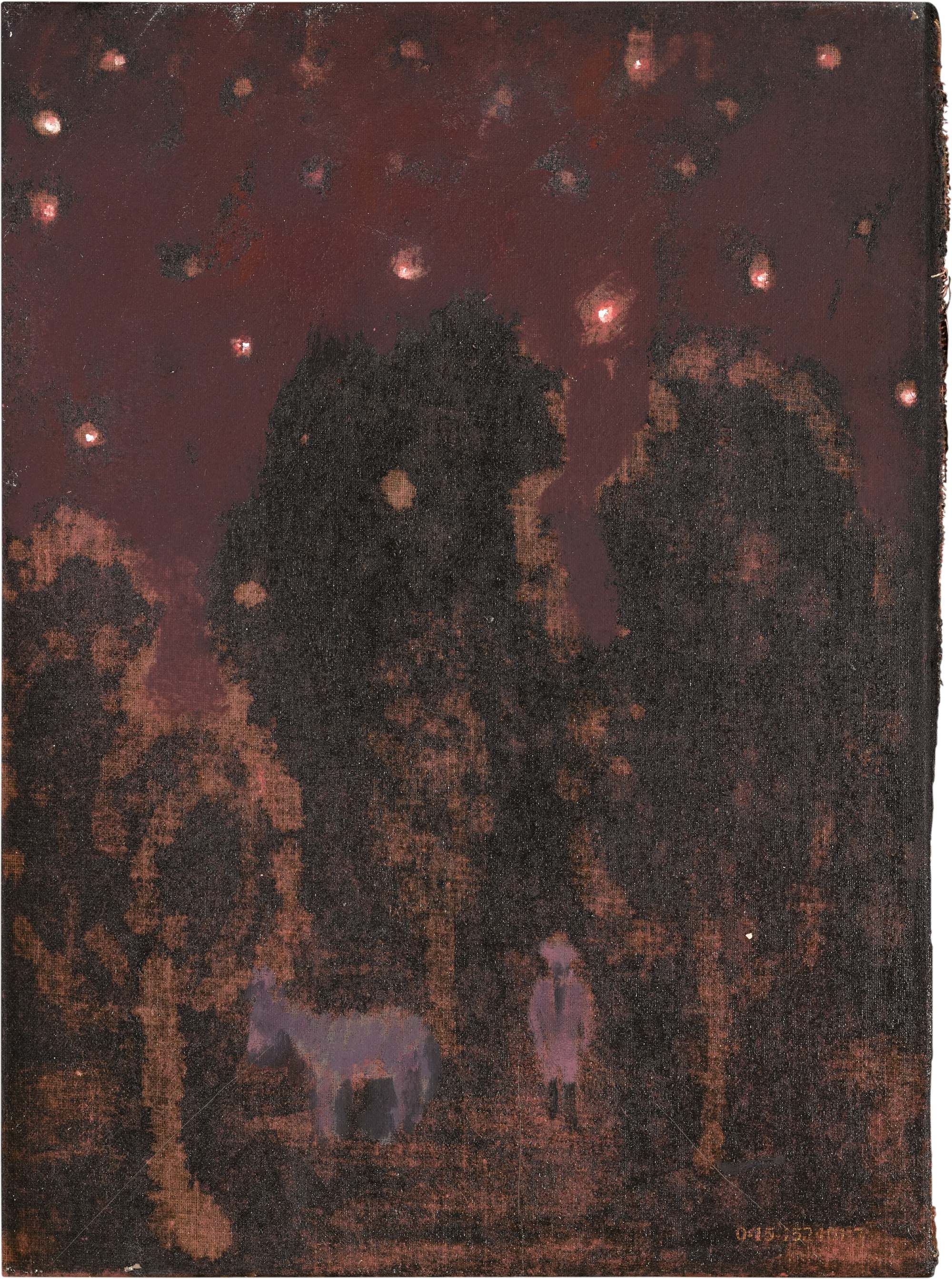 Study for 'Starry Night with Donkey'