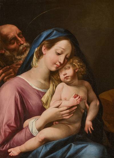 The Virgin with Child and Saint Joseph