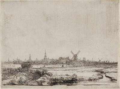 A View of Amsterdam from the Kadijk
