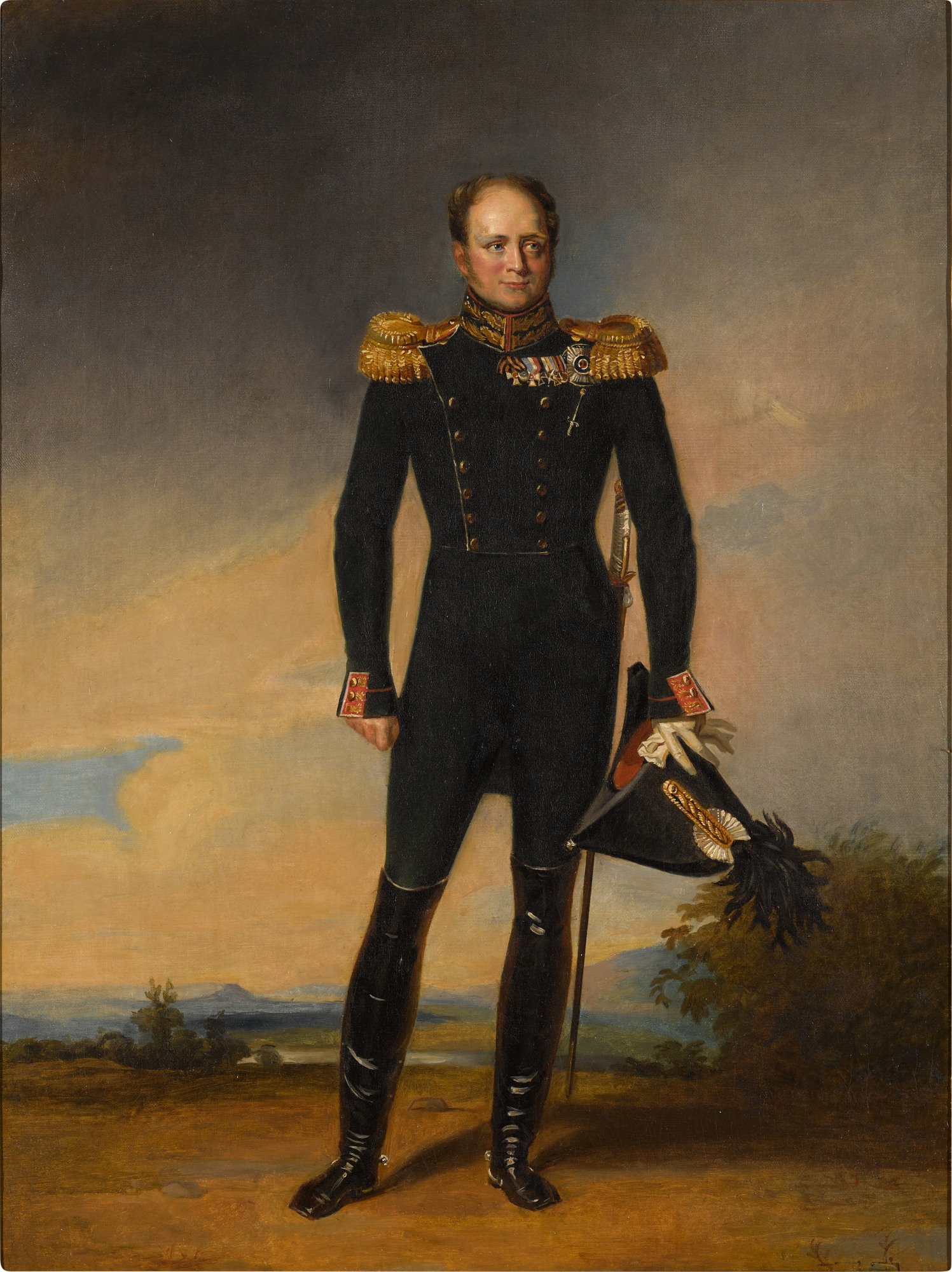 Studio of George Dawe RA — Portrait of Emperor Alexander I