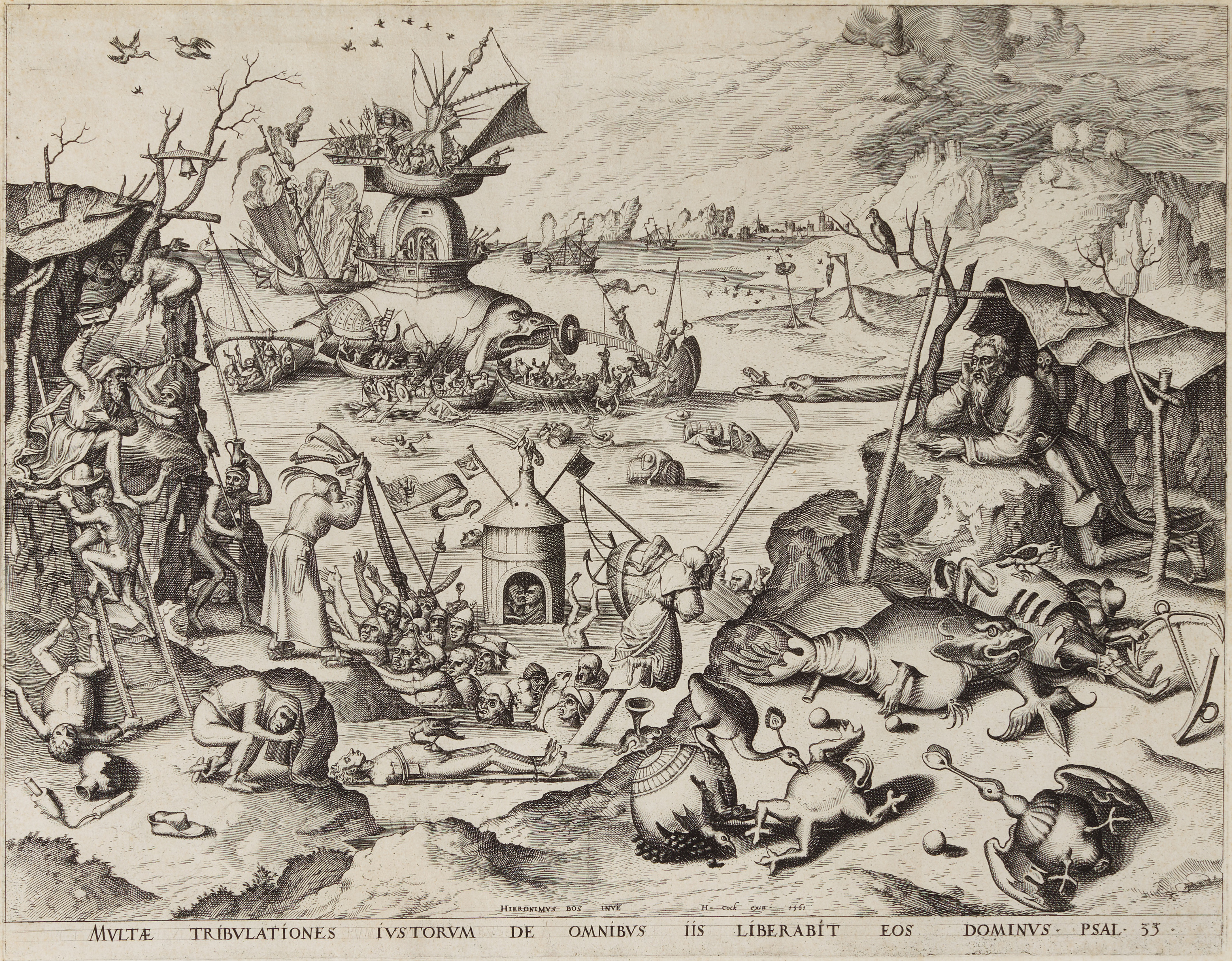 After Hieronymus Bosch — The Temptation of St. Anthony