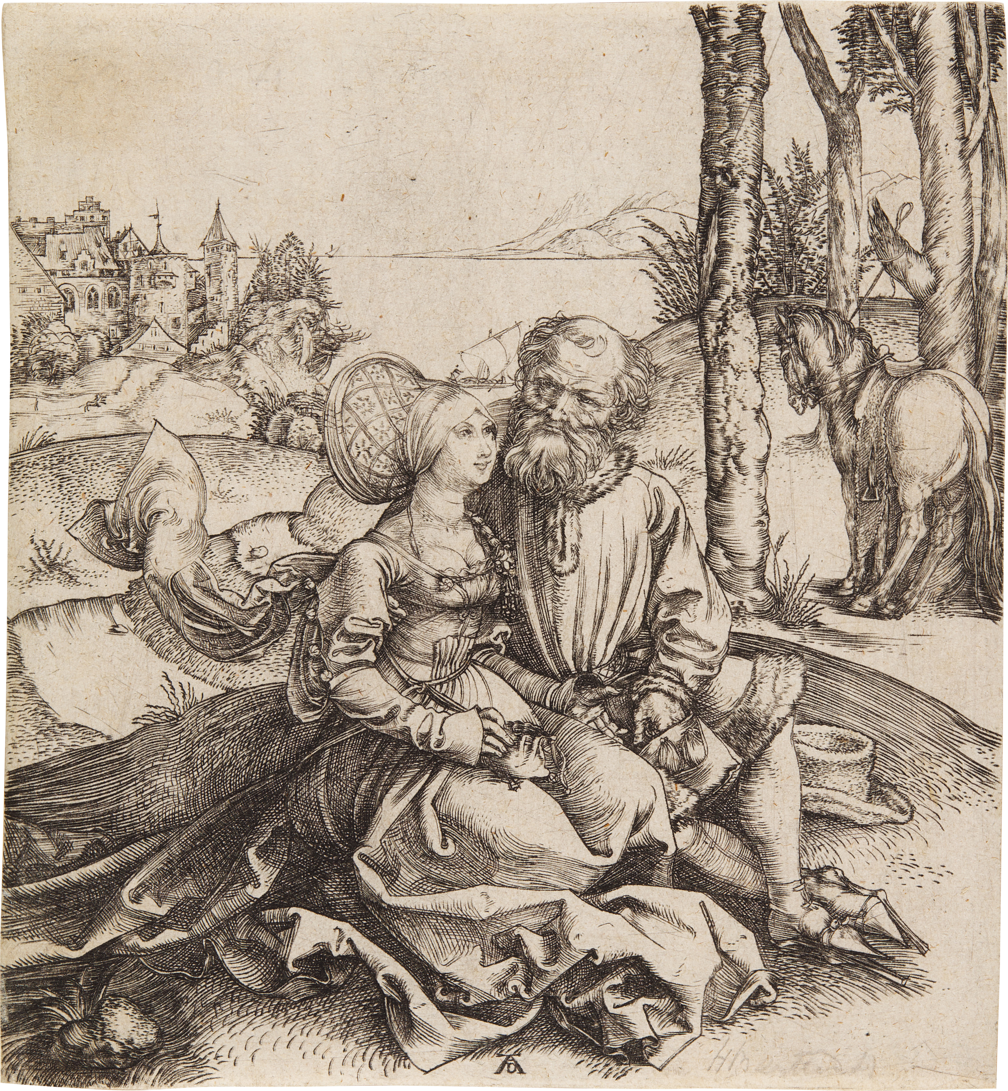 Albrecht Dürer — The Ill-assorted Couple