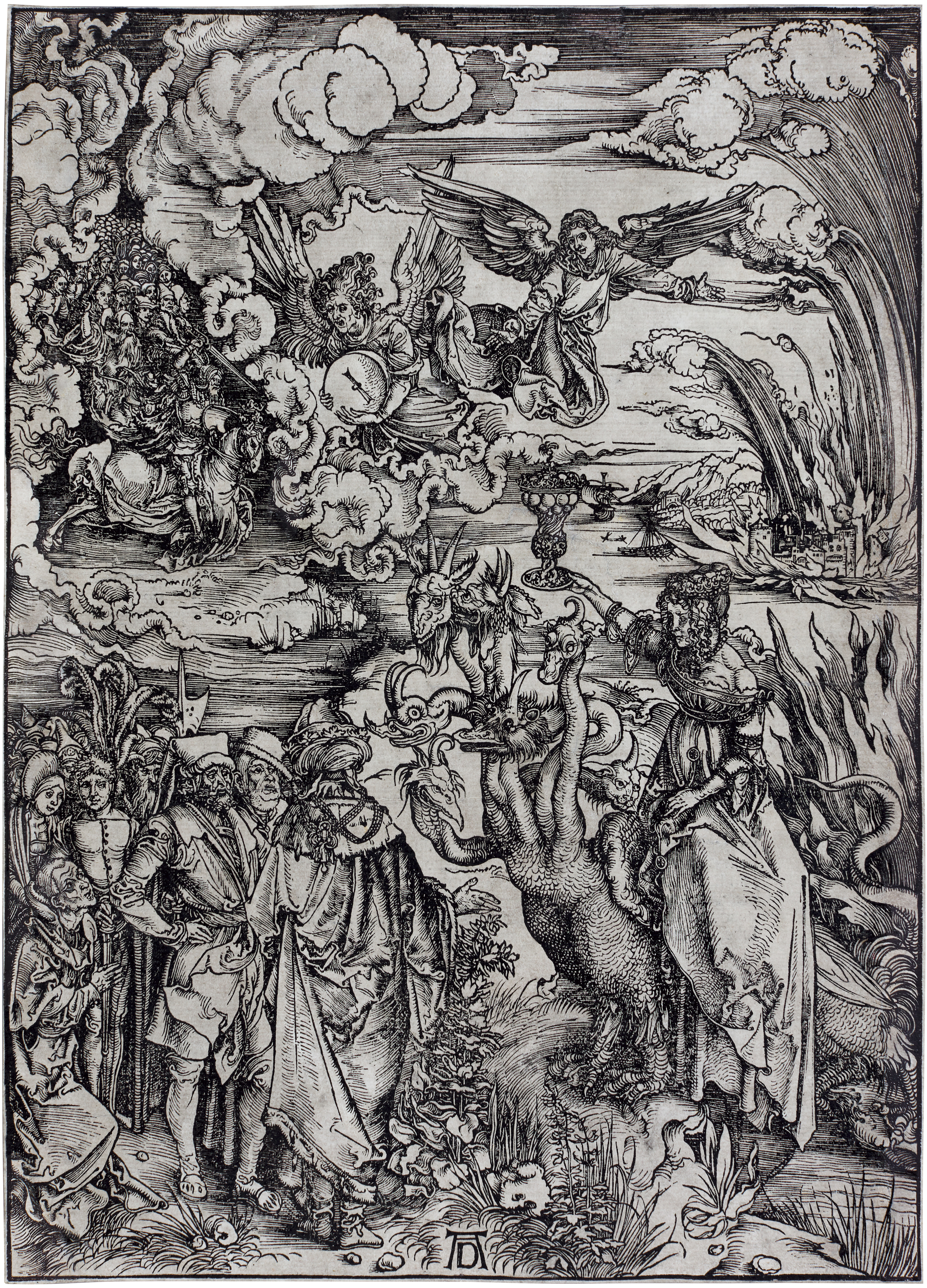 Albrecht Dürer — The Whore of Babylon, from The Apocalypse