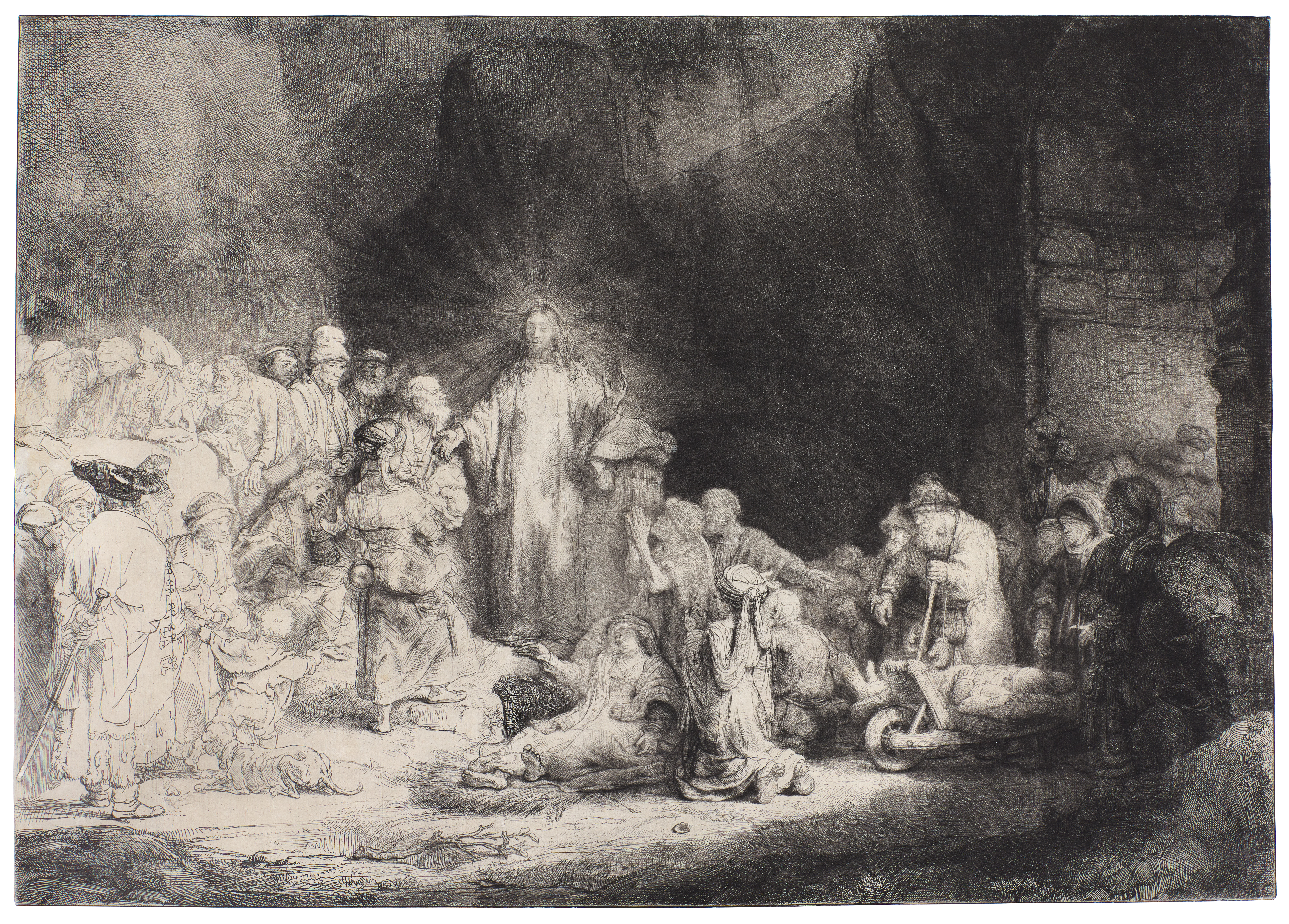 Rembrandt Harmensz. van Rijn — The Hundred Guilder Print