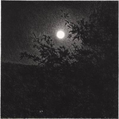 Walking in the Mountains – October (The Moon with Mulberry Trees) (Yama aruki – jugatsu, kuwa no ki no tsuki) | 2014