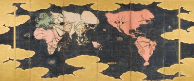 Map of the World (Sekai-zu) | Momoyama - Edo period, early 17th century