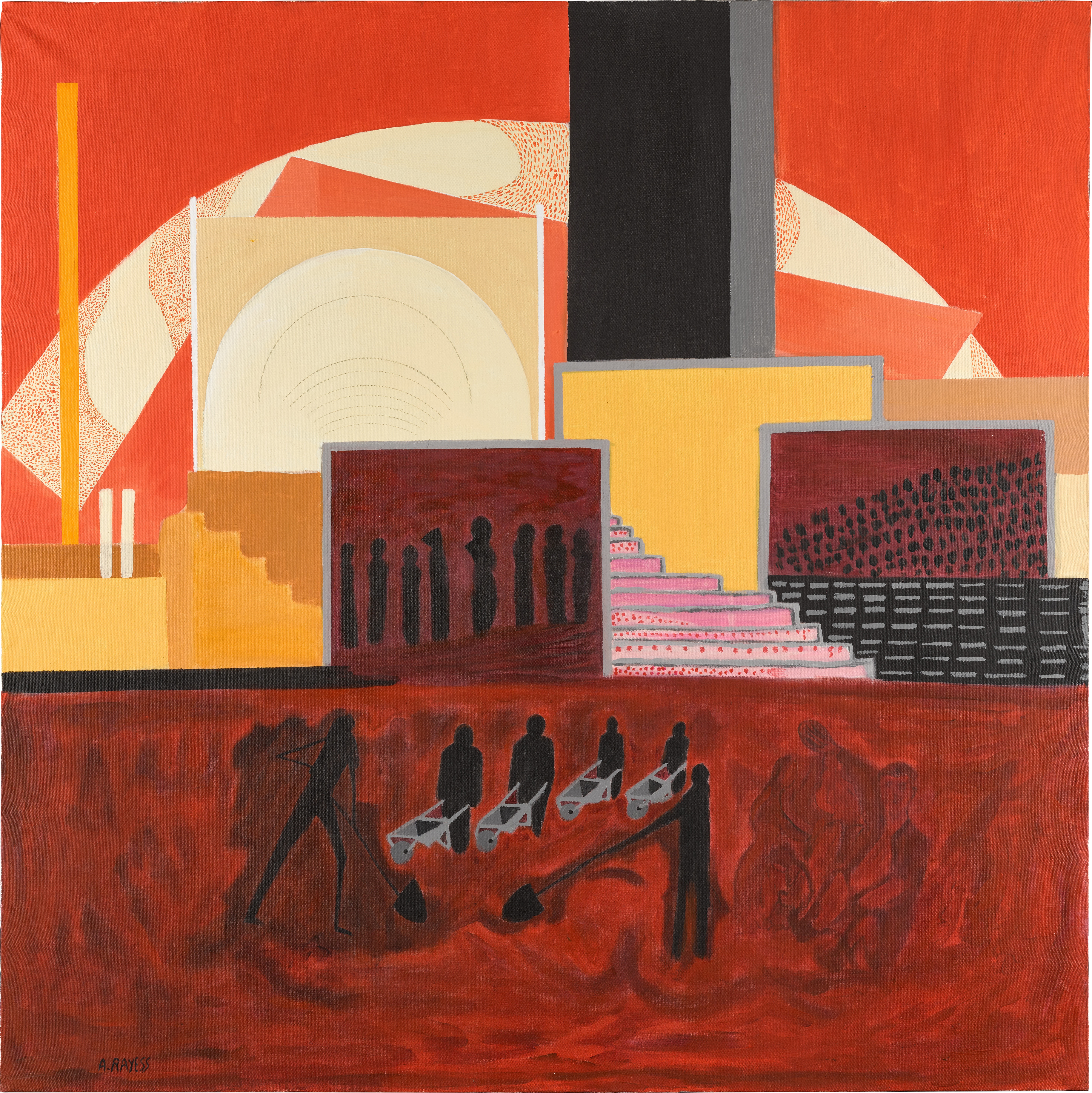 Aref El Rayess — Untitled (Min Alaalm fi Tawr Alqamar - Of the World in the Moon Phase)