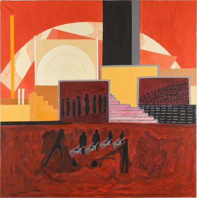 Untitled (Min Alaalm fi Tawr Alqamar - Of the World in the Moon Phase)