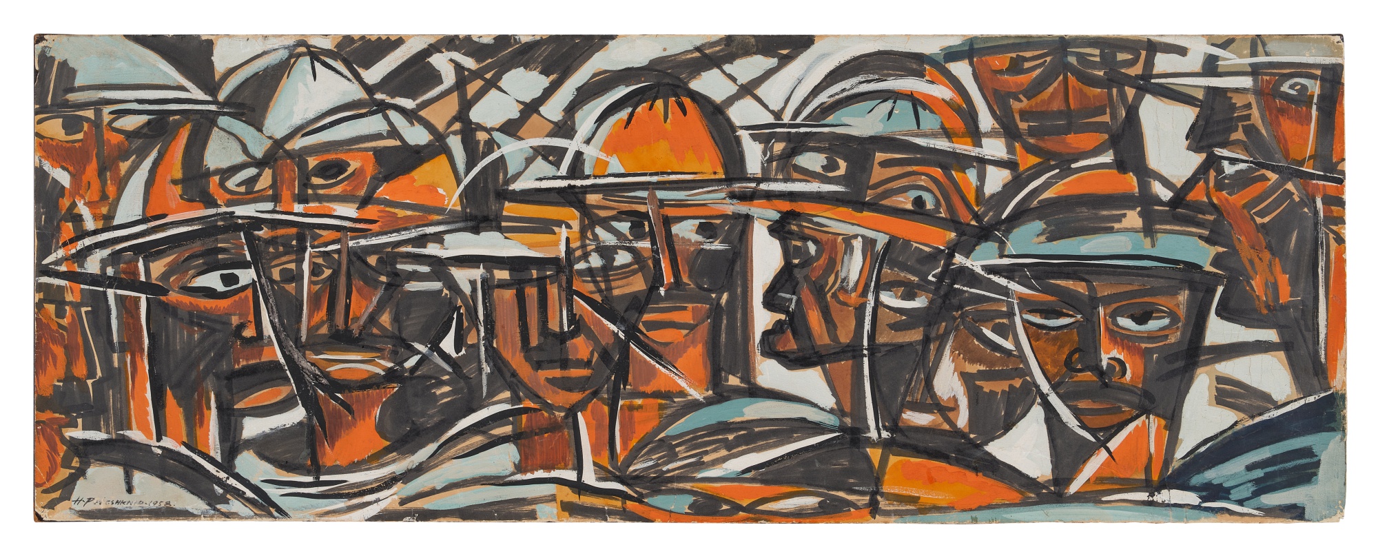 Houshang Pezeshknia — Untitled (From the Oil Industry Workers)