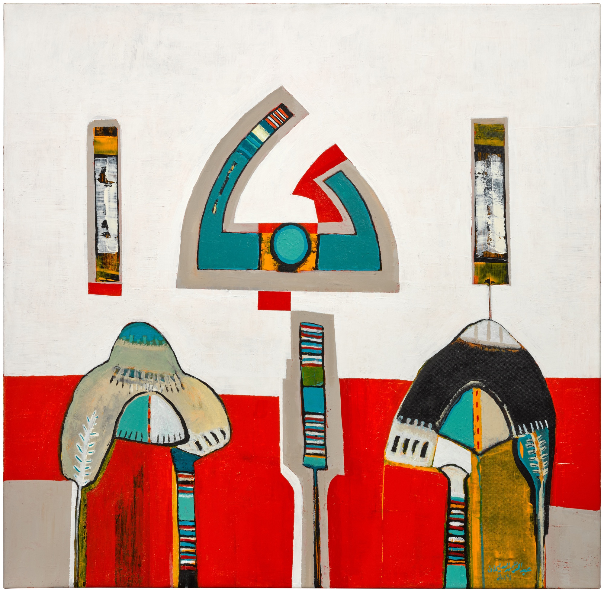 Abdulrahman Al Soliman — Untitled (Abstract)