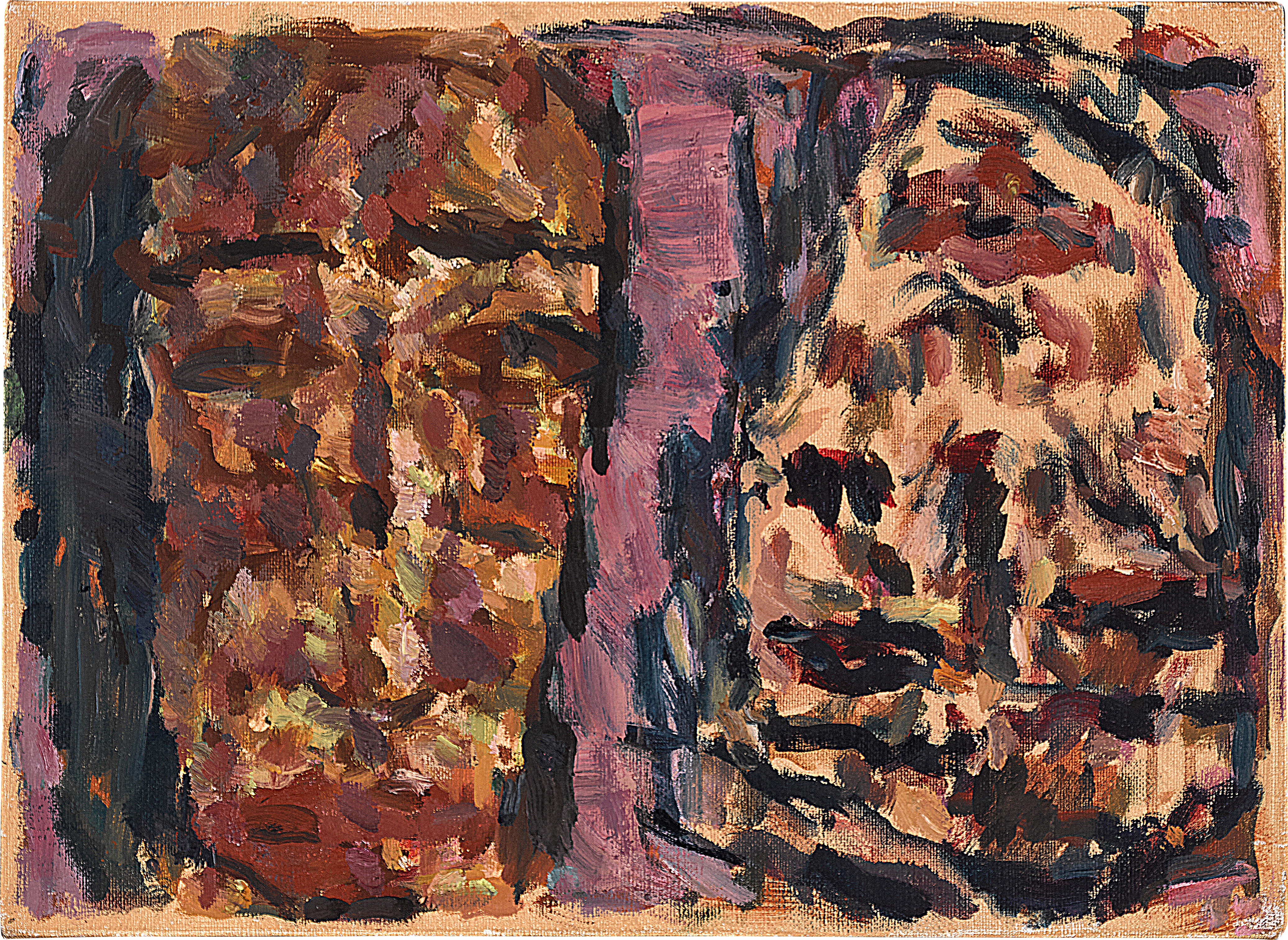 Marwan Kassab Bachi — Untitled (Two Faces)