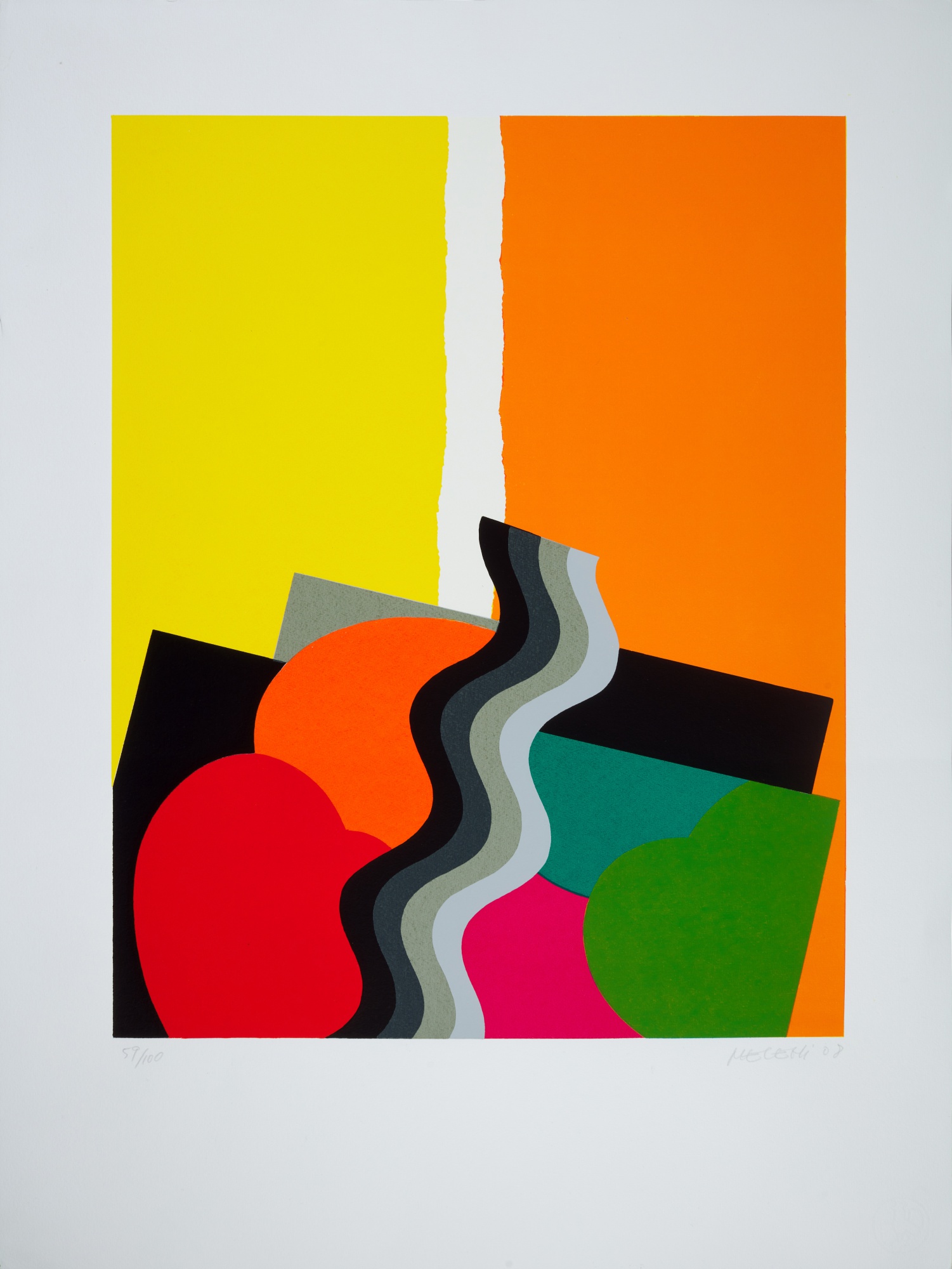 Mohammmed Melehi — Untitled