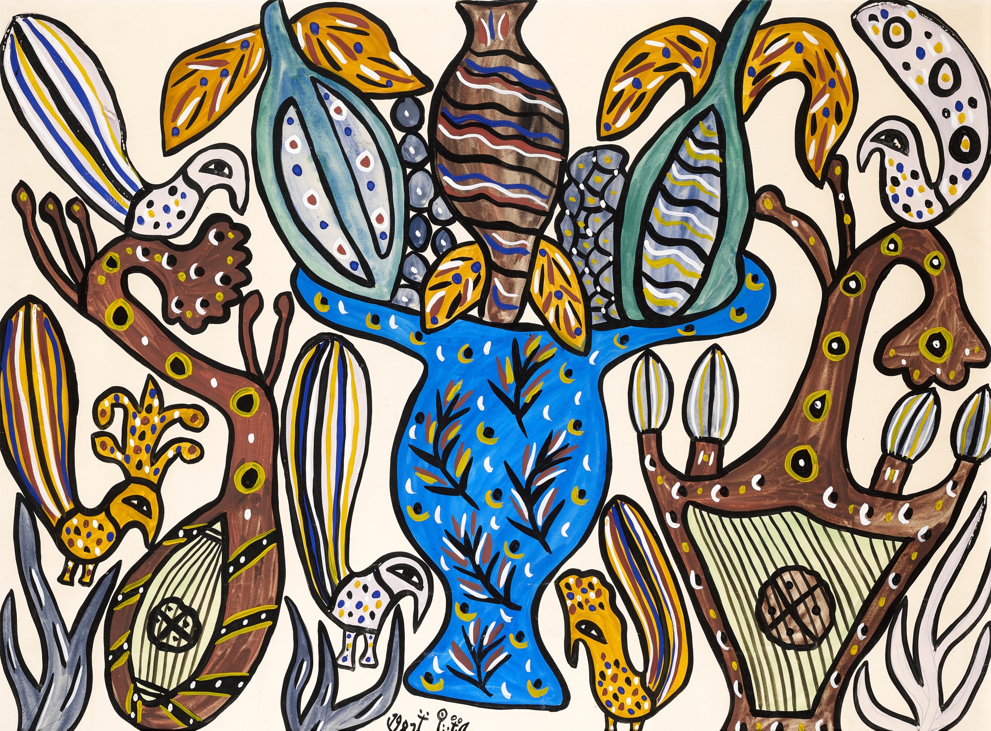 Baya Mahieddine — Untitled