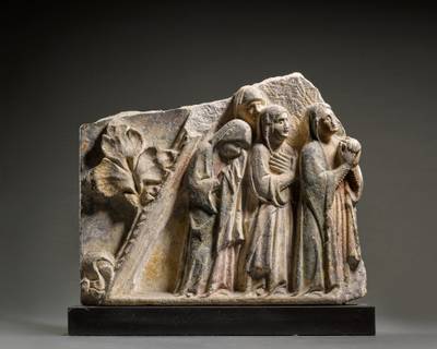 Relief with Mourners from a Crucifixion