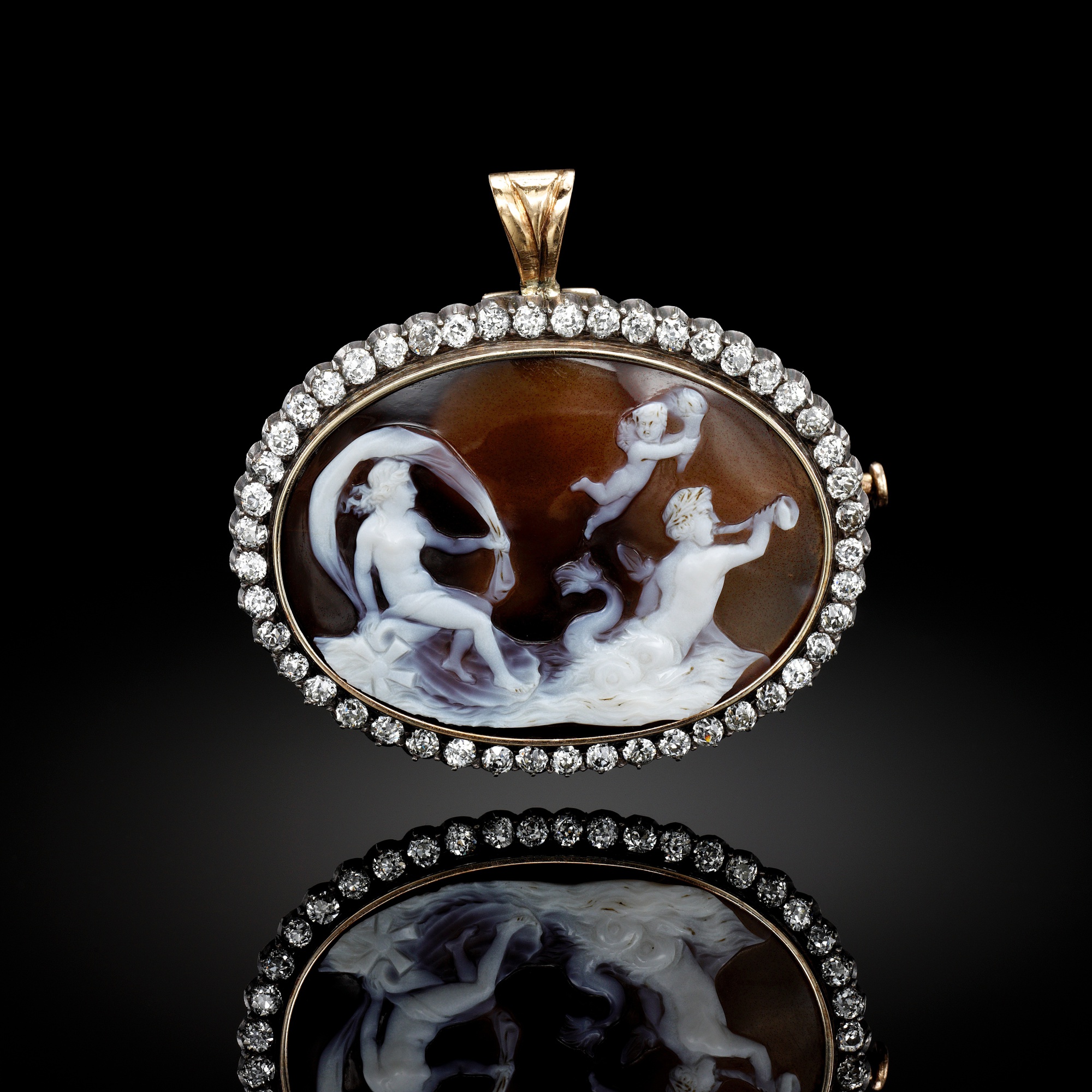 Cameo with Amphitrite